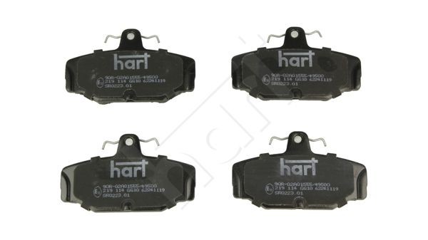 HART Brake pad set Article number: 219 114 cheaply
