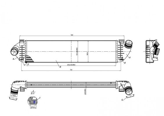 HART Intercooler Article number: 614 198 cheaply
