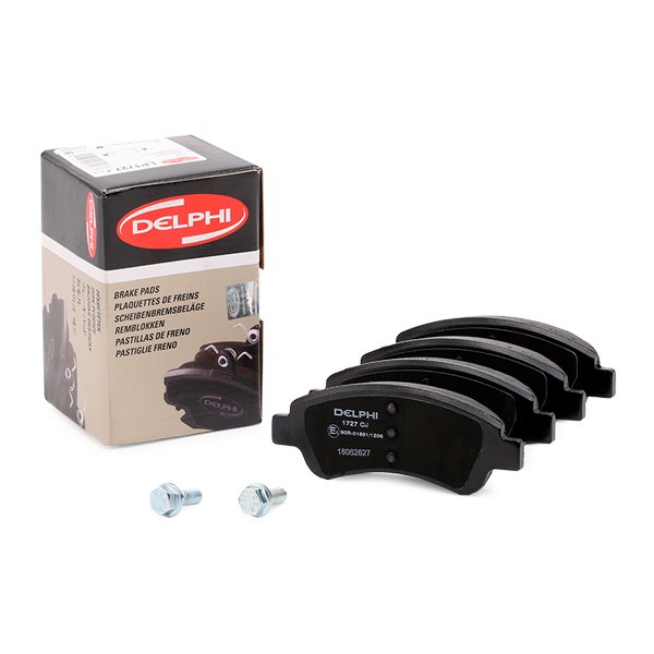 DELPHI Brake pad set Article number: LP1727 cheaply