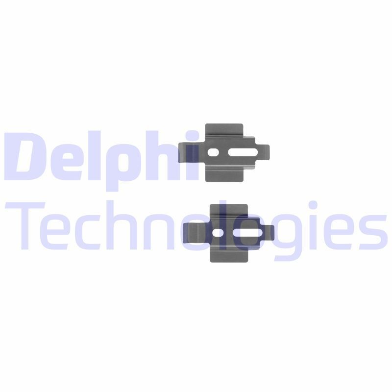 DELPHI LX0221 Monteringssæt til bremseklodser SCORPIO 2.0 i 115 HK Benzin 1994