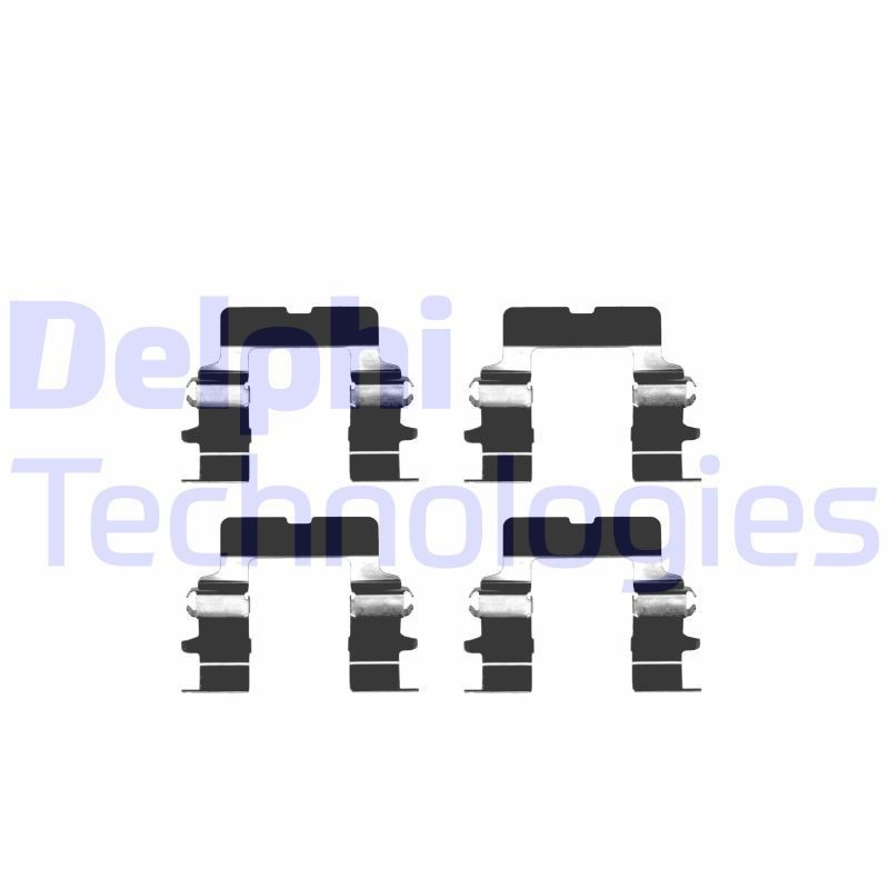 DELPHI LX0225 Monteringssæt til bremseklodser SPACE RUNNER 1.8 4WD 122 HK Benzin 1999