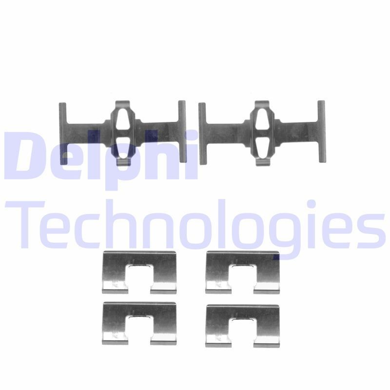 DELPHI LX0297 Monteringssæt til bremseklodser S2000 2.0 Vtec 231 HK Benzin