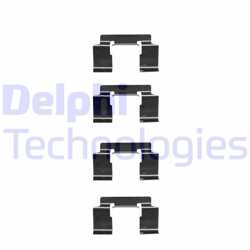 DELPHI LX0337 Σετ βοηθ. εξαρτημάτων, τακάκια φρένων PRIMERA 2.0 TD 90 PS Πετρέλαιο 2002