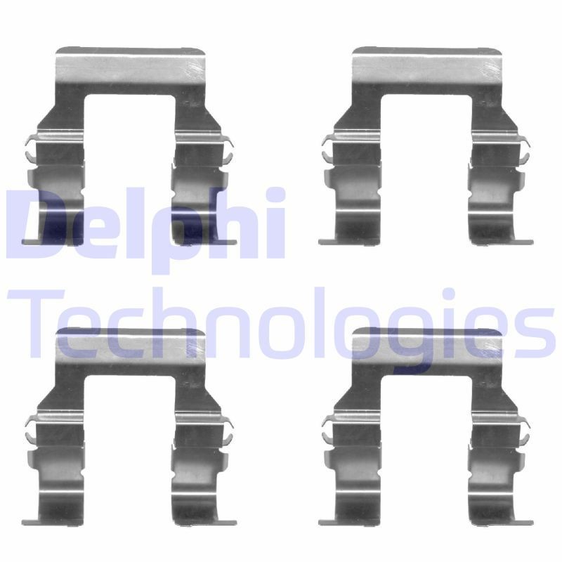 DELPHI LX0367 Lisakomplekt, ketaspiduriklotsid PAJERO 2.4 112 HP Bensiin 1999