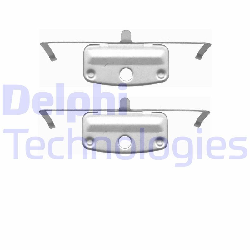 DELPHI LX0399 Monteringssæt til bremseklodser 3-serie M3 CRT 4.4 450 HK Benzin 2011