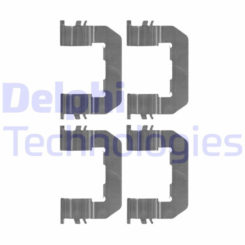 DELPHI LX0514 Monteringssæt til bremseklodser SORENTO 2.4 GDI 192 HK Benzin 2016