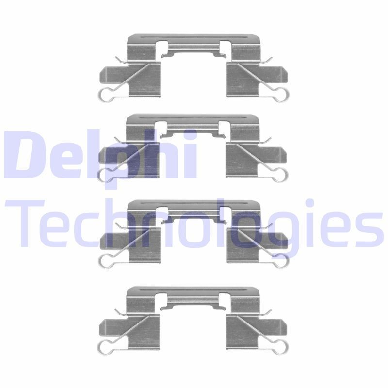 DELPHI LX0528 Lisakomplekt, ketaspiduriklotsid L 200 2.5 DI-D (KA4T) 167 HP Diisel 2016