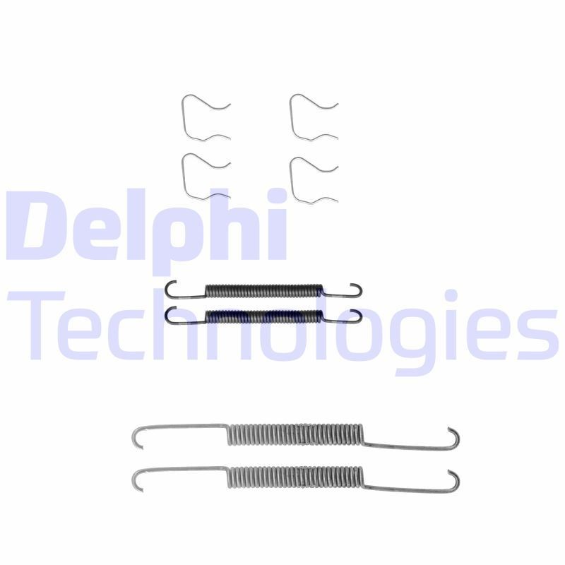 DELPHI LY1049 Piederumu komplekts, Bremžu loki CORSA 1.2 (F08, M08, F68, M68) 60 HP Benzīns 1993