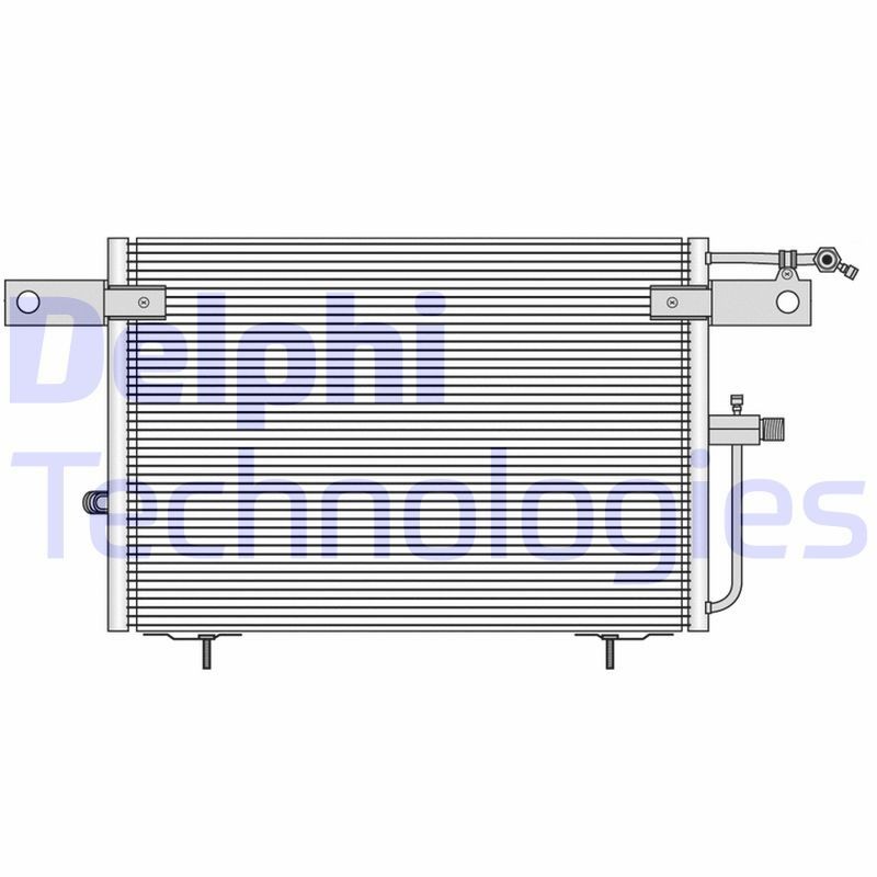 DELPHI Air conditioning condenser Article number: TSP0225083 cheaply