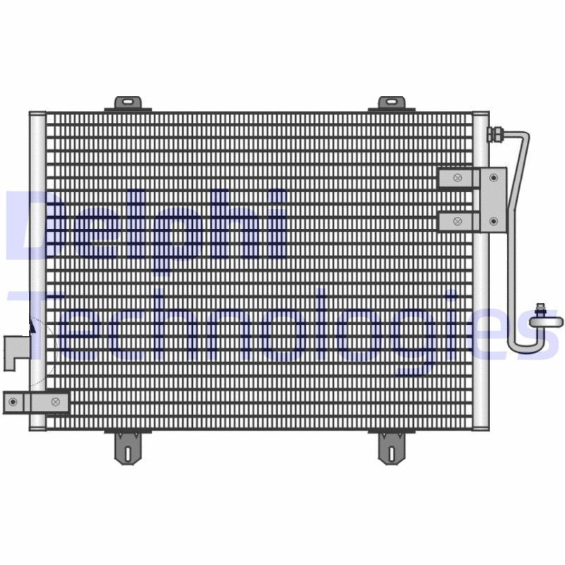 DELPHI Air conditioning condenser Article number: TSP0225131 cheaply
