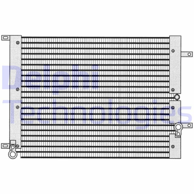 DELPHI Air conditioning condenser Article number: TSP0225191 cheaply