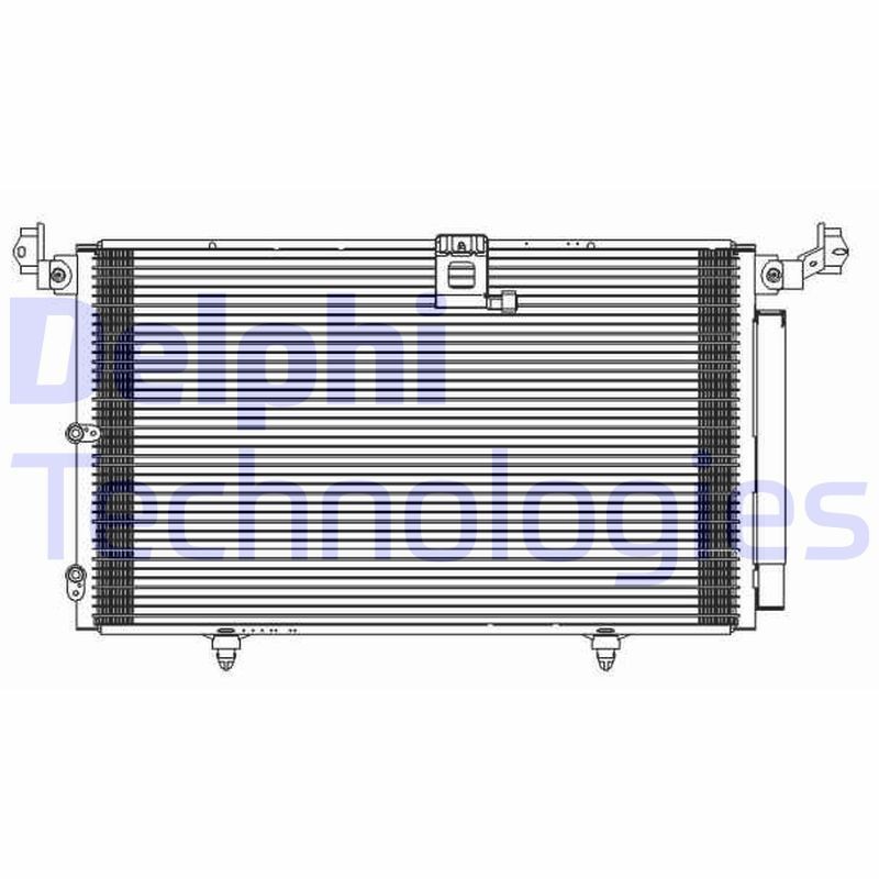 DELPHI Air conditioning condenser Article number: TSP0225609 cheaply