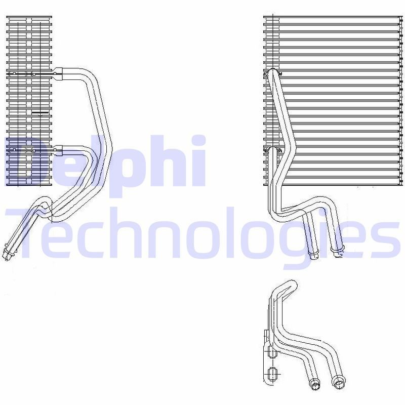 DELPHI Fordamper aircondition Varenummer: TSP0525177 billige