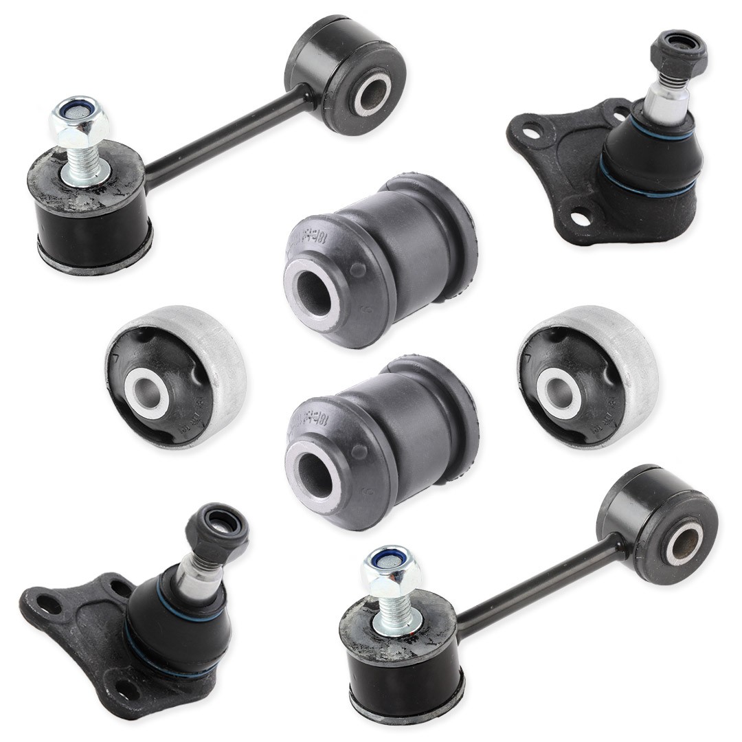 RIDEX 771R0163 Korjaussarja, pyöräntuenta BORA 2.3 V5 150 HV Bensiini 2005
