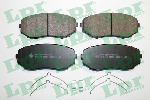 LPR Bremseklodser Varenummer: 05P2208 billige