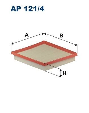 FILTRON Air filter Article number: AP 121/4 cheaply