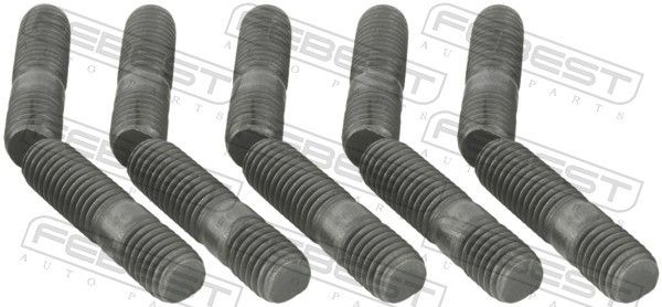 FEBEST 2398-003-PCS10 Bolt, exhaust manifold PASSAT 2.8 V6 Syncro/4motion 193 PS Petrol 2001