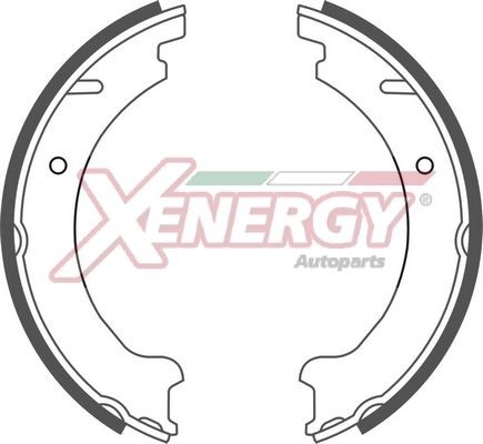 AP XENERGY Brake Shoe Set Article number: X50310 cheaply