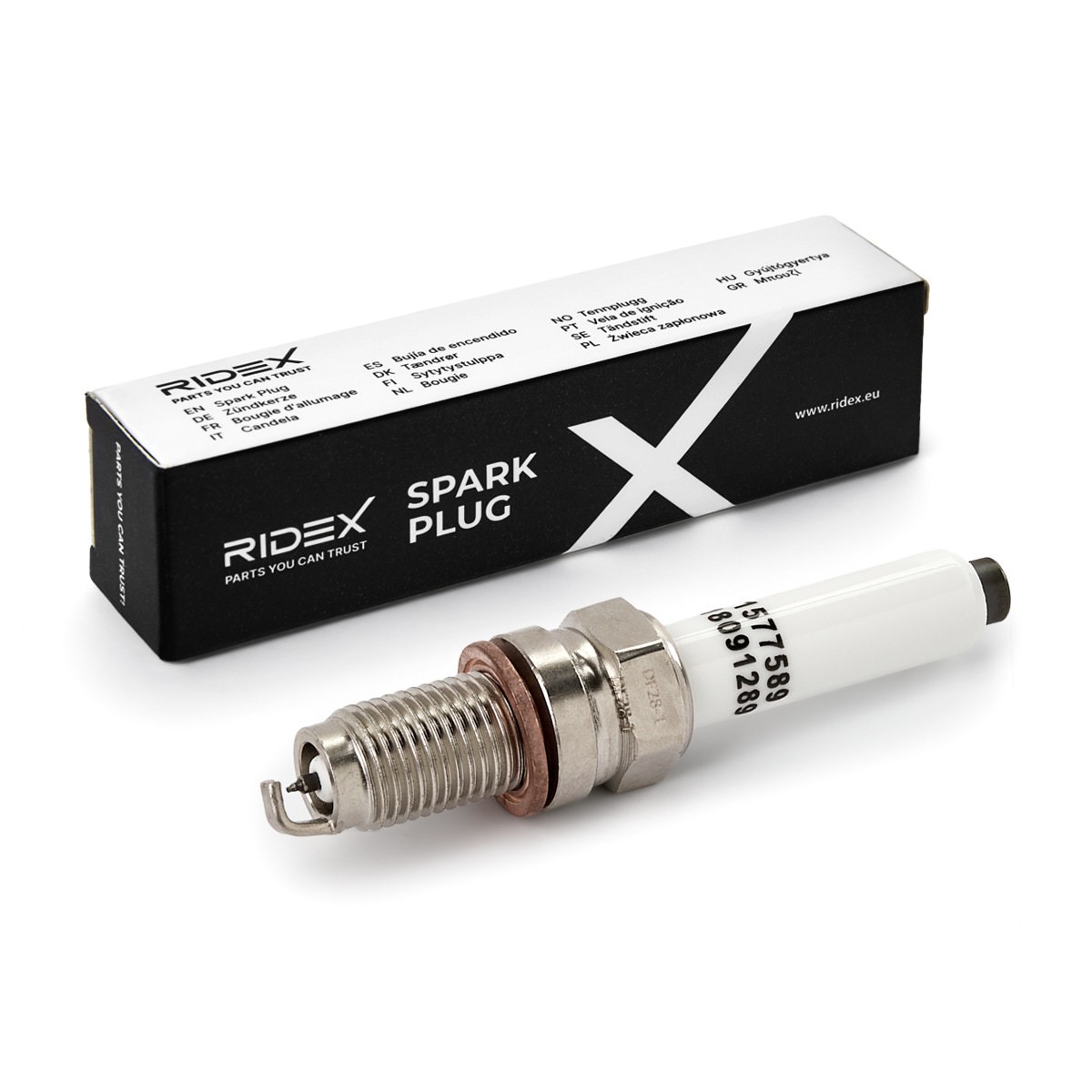 RIDEX Spark plug Article number: 686S0380 cheaply