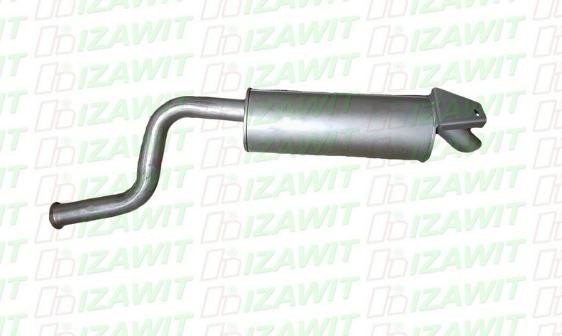 IZAWIT Rear silencer Article number: 26.136 cheaply