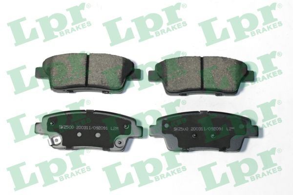 LPR Brake pad set Article number: 05P2091 cheaply