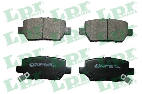 LPR Brake pad set Article number: 05P2226 cheaply