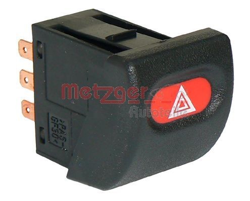 METZGER 0916006 Hazard Light Switch ASTRA 1.7 D 57 PS Diesel 1998