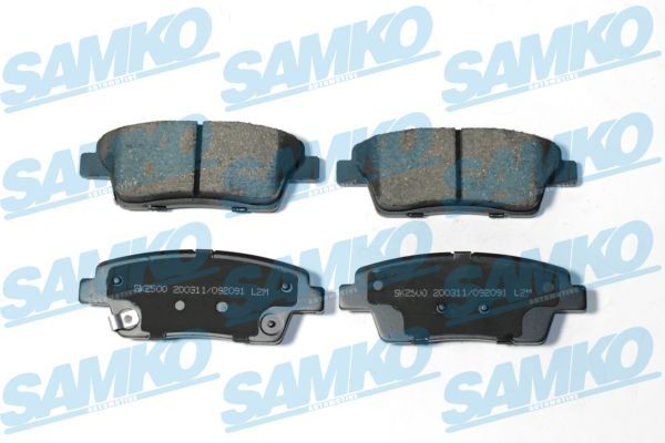 SAMKO Brake pad set Article number: 5SP2091 cheaply