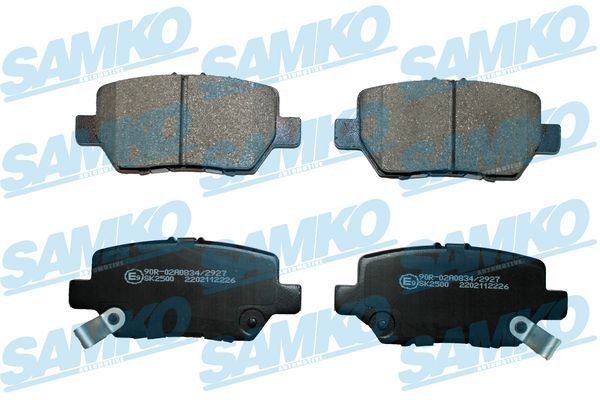 SAMKO Brake pad set Article number: 5SP2226 cheaply