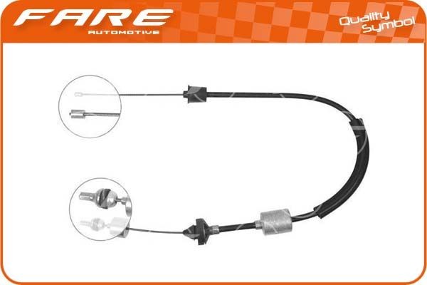 FARE SA Clutch Cable Article number: 24296 cheaply