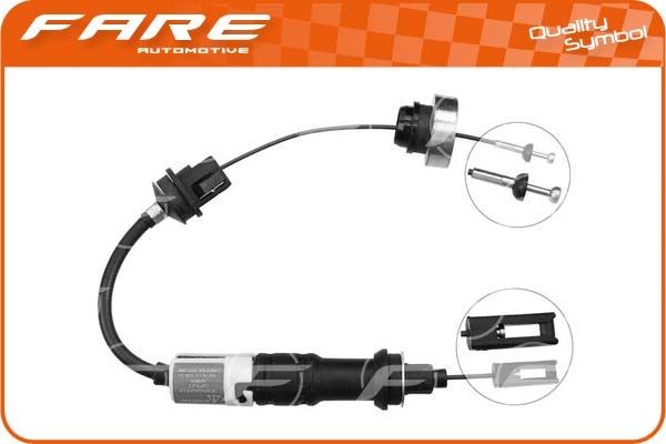 FARE SA Clutch Cable Article number: 24303 cheaply