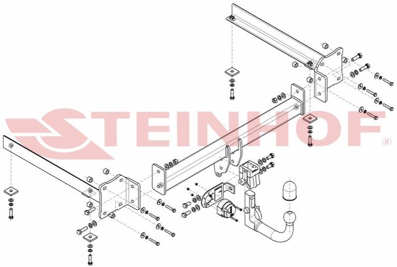 STEINHOF Dragkrok Artikelnummer: A-058 billigt