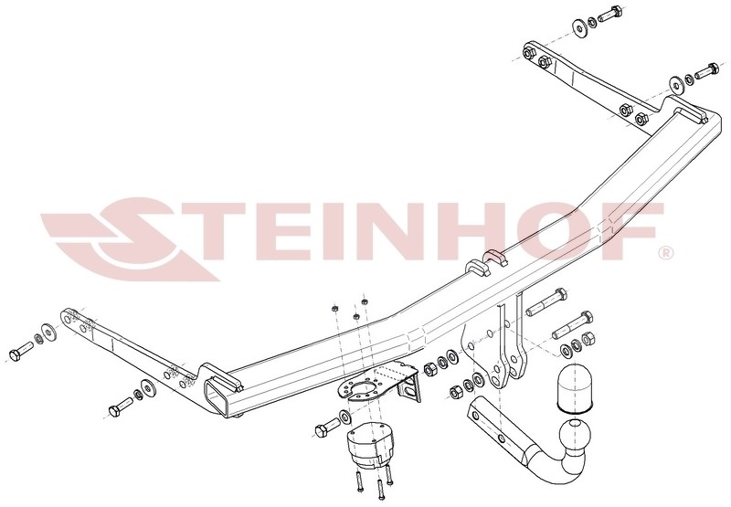 STEINHOF Trailer Hitch Article number: S-350 cheaply