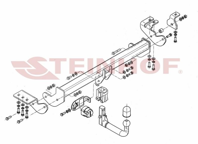STEINHOF Trailer Hitch Article number: S-463 cheaply