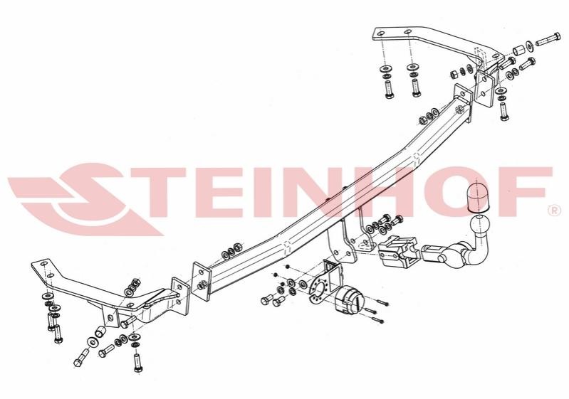 STEINHOF Trailer Hitch Article number: T-095 cheaply