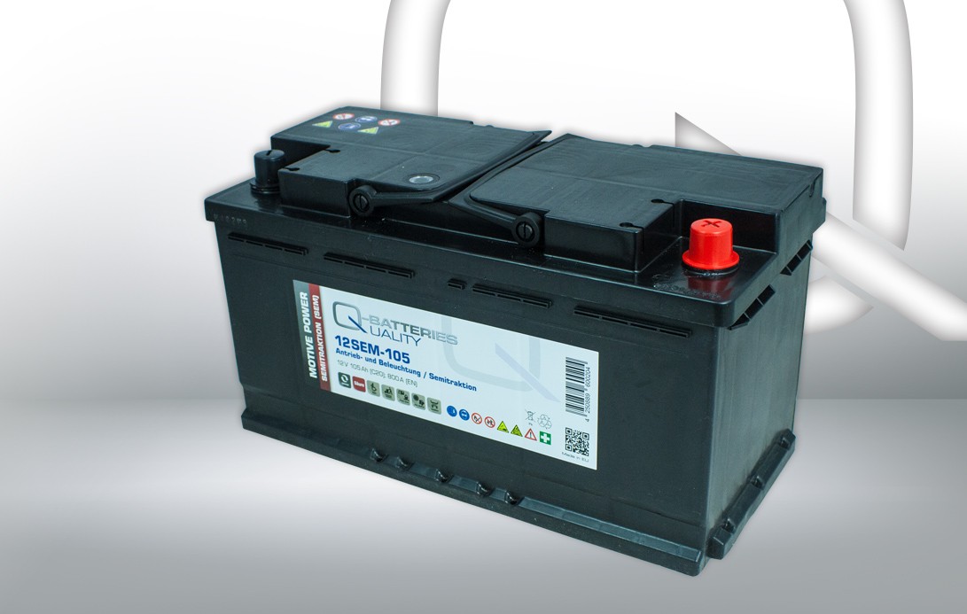 Q-BATTERIES Battery Article number: 1005834 cheaply
