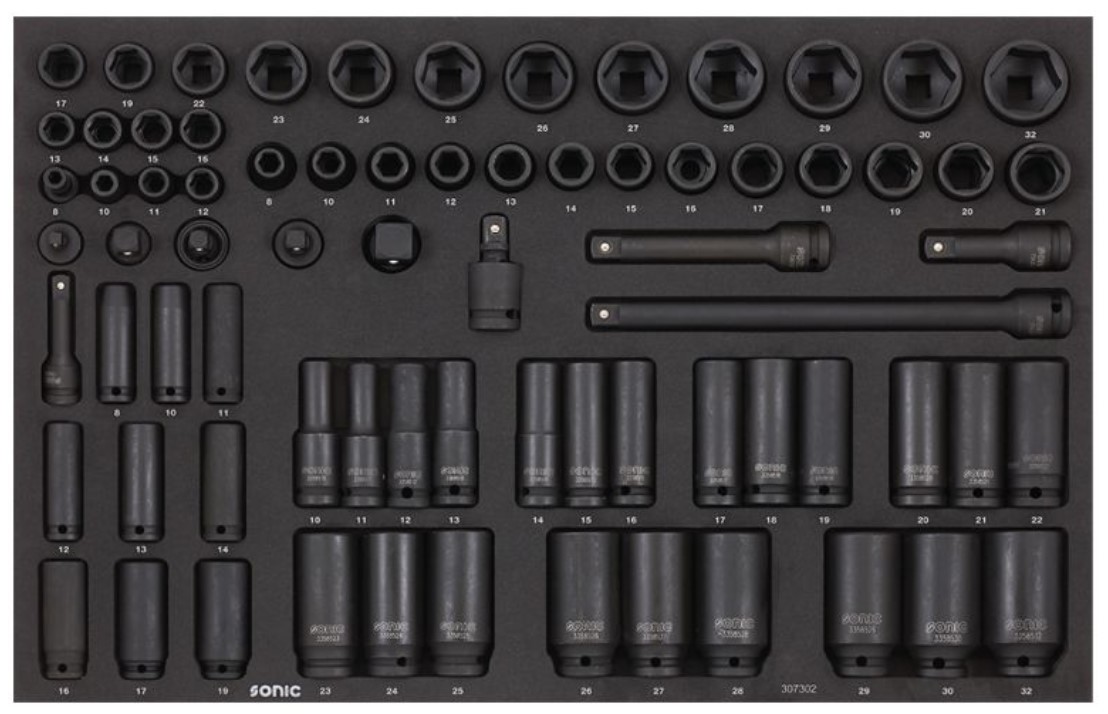 SONIC Power Socket Set Article number: 307302 cheaply