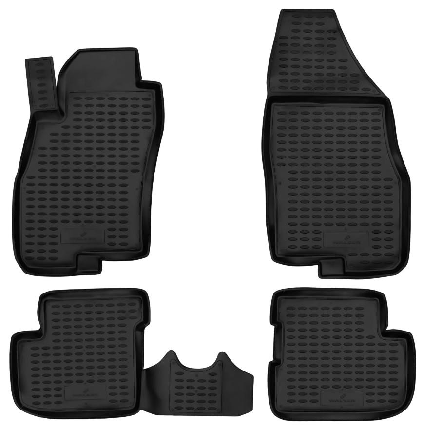 WALSER 75156 Floor mats PUNTO 1.3 JTD Multijet (199.AYR1A, 199.BYR1A) 90 PS Diesel