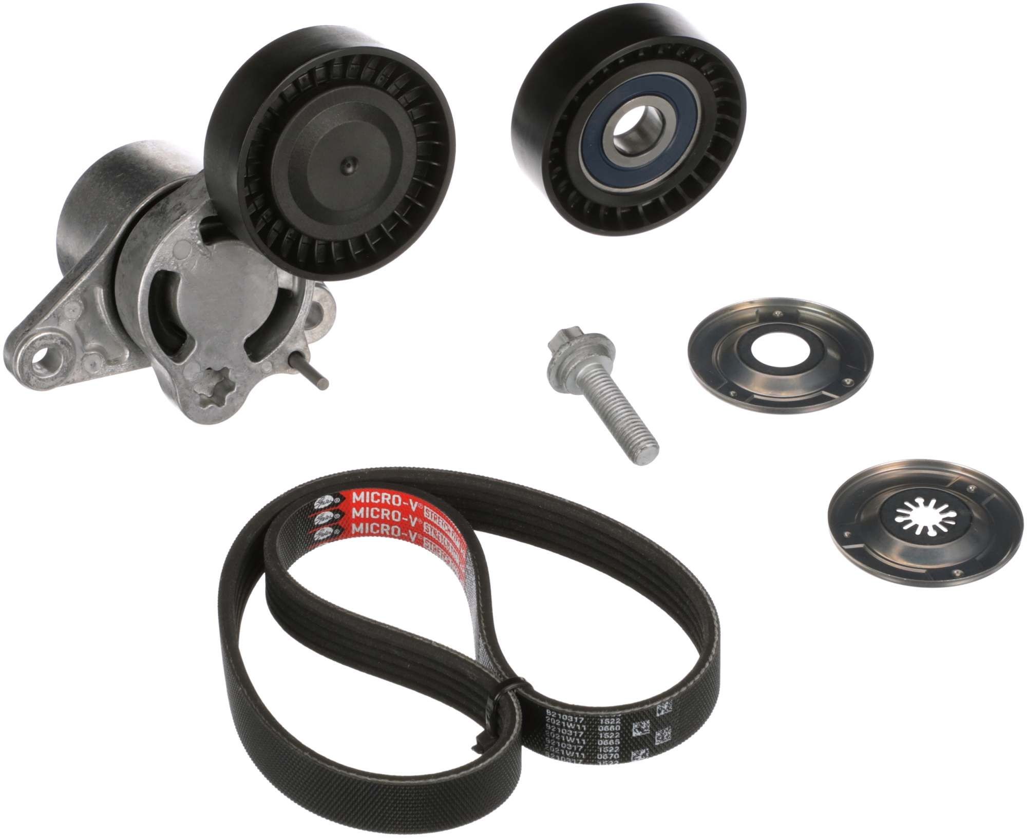 GATES V-Ribbed Belt Set Article number: K015PK1960 cheaply