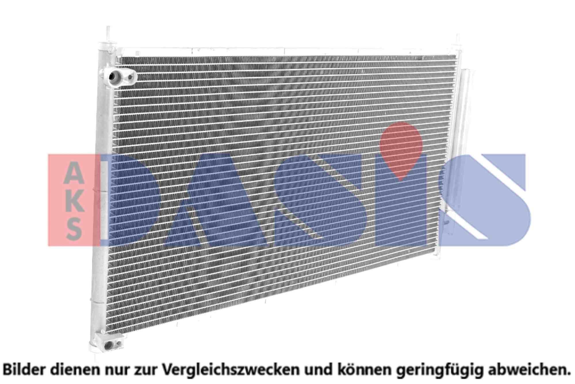 AKS DASIS Air conditioning condenser Article number: 102061N cheaply
