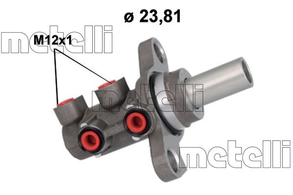METELLI Peapiduri silinder Artikli number: 05-1184 soodsalt