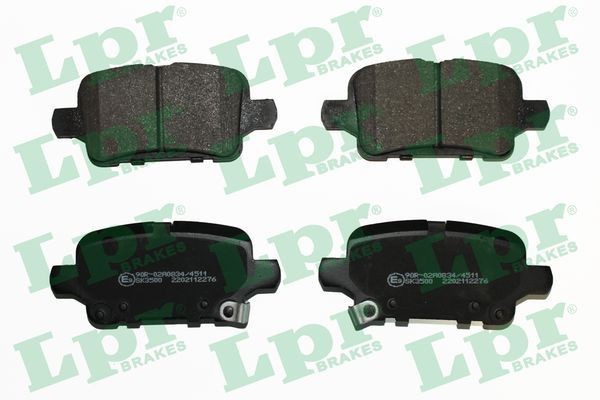 LPR Brake pad set Article number: 05P2276 cheaply