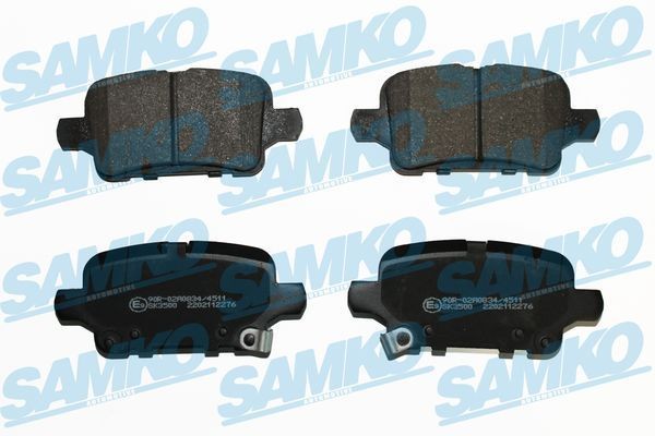 SAMKO Brake pad set Article number: 5SP2276 cheaply