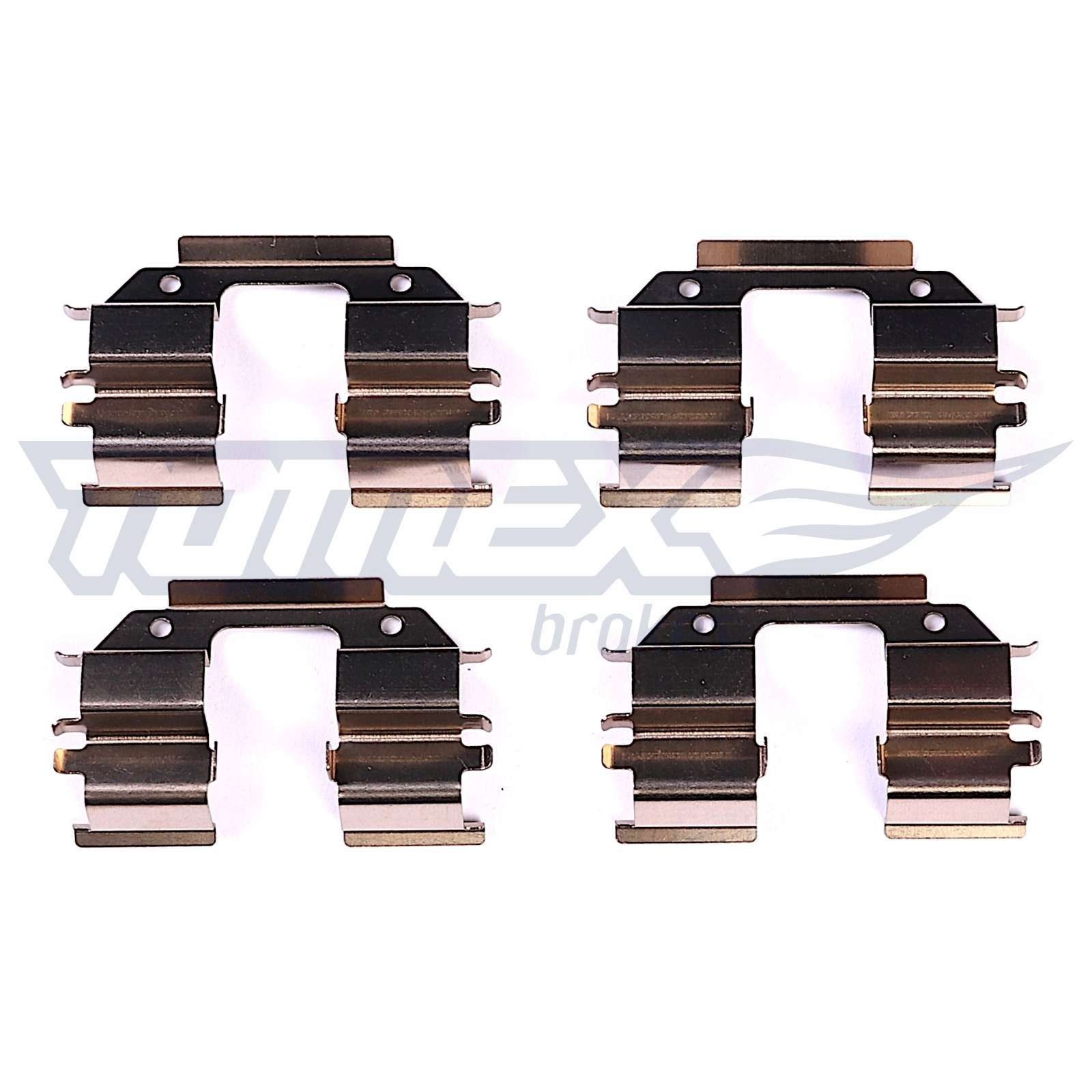 TOMEX brakes TX 44-45 Monteringssæt til bremseklodser SPARK 1.0 SX 67 HK Benzin