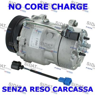 KRIOS Air conditioning compressor Article number: 1.1224R cheaply
