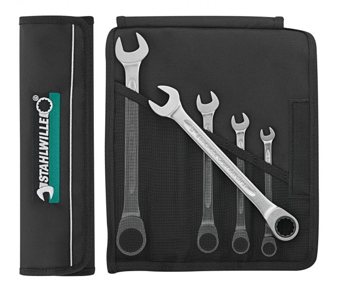 OEM Ratchet Ring Open-ended Spanner Set 96401705 from STAHLWILLE