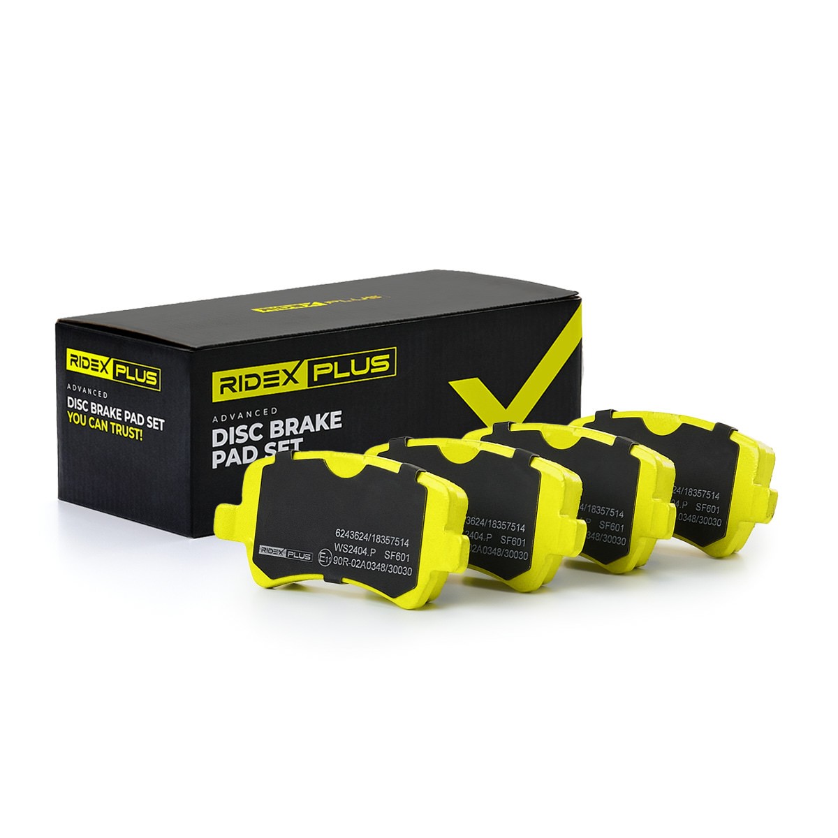 RIDEX PLUS Bremseklodser Varenummer: 402B0141P billige