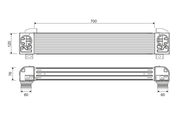 VALEO Intercooler Article number: 818386 cheaply
