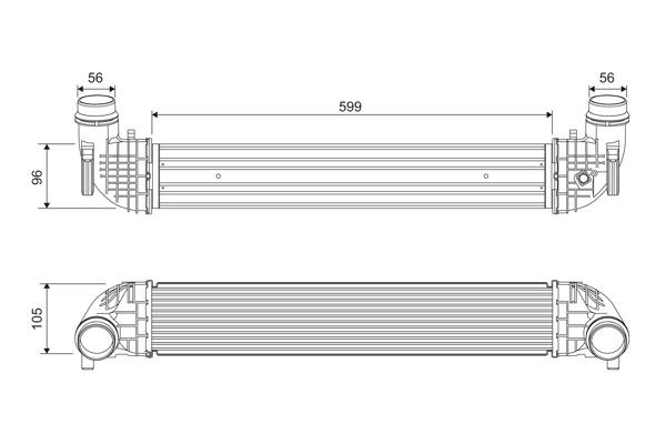 VALEO Intercooler Article number: 818690 cheaply