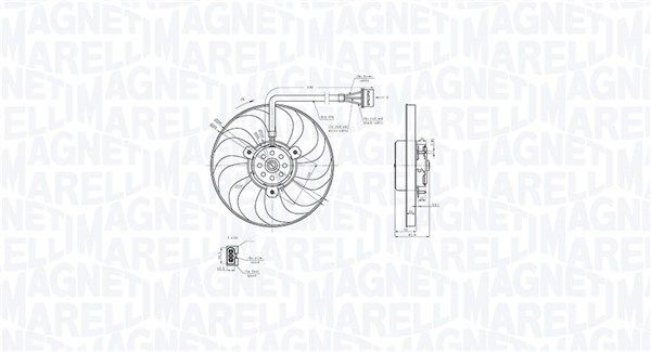 MAGNETI MARELLI Radiaator, mootorijahutus Artikli number: 350213693003 soodsalt